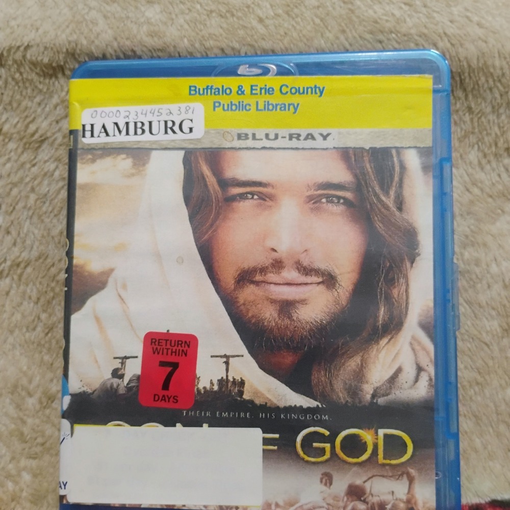 Son of God Blu-ray Movie Religious Biblical Drama Faith Based Christ Story